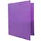 JAM Paper 9.5" x 11" Plastic 2 Pocket School POP Folders with Clasps, 6ct.